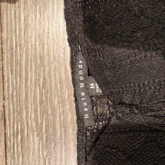 ❤️ HAUTE MONDE LACE THONG BODYSUIT, MEDIUM - Picture 6 of 7